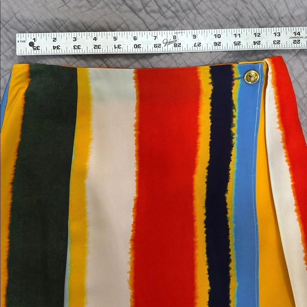 Tory Burch Fiona Balloon Stripe Skirt